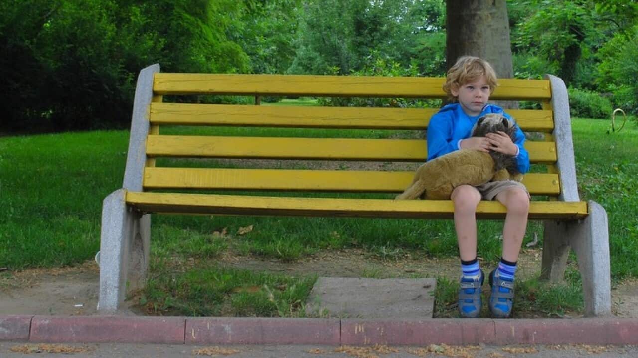 Unhappy child