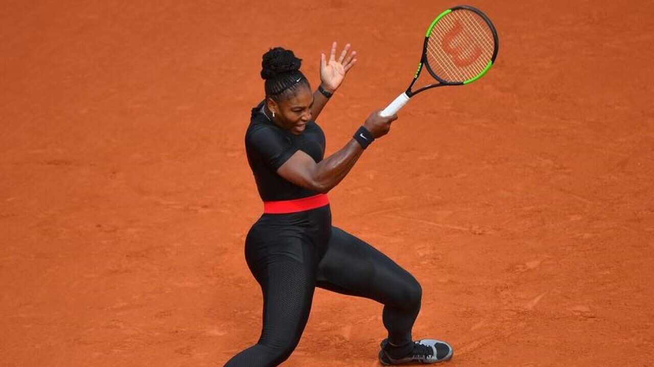 Serena Williams' catsuit has been banned from the French Open.