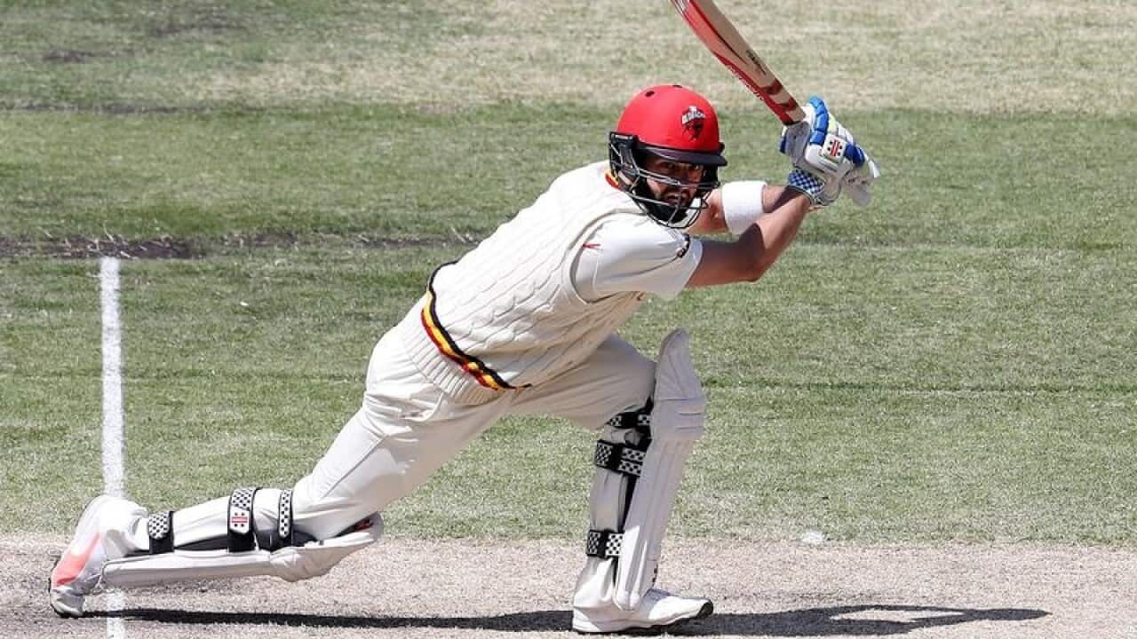 Callum Ferguson of South Australia batting