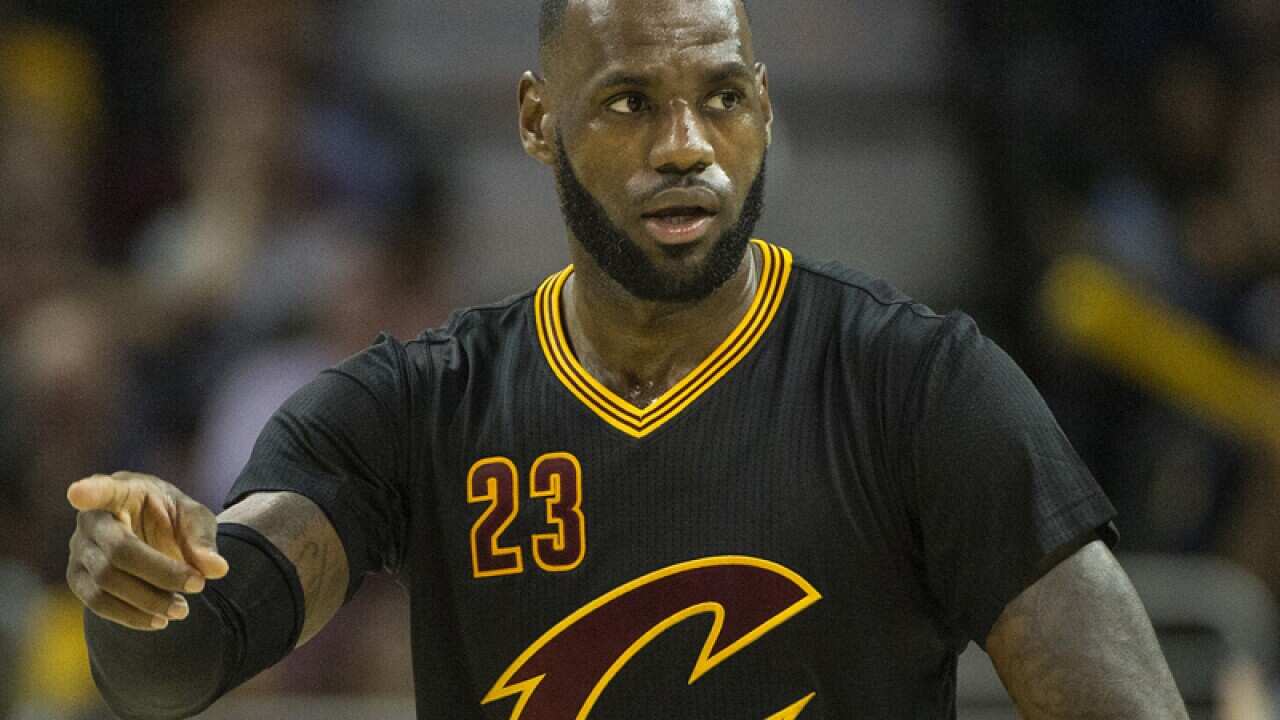 Cleveland Cavaliers' LeBron James