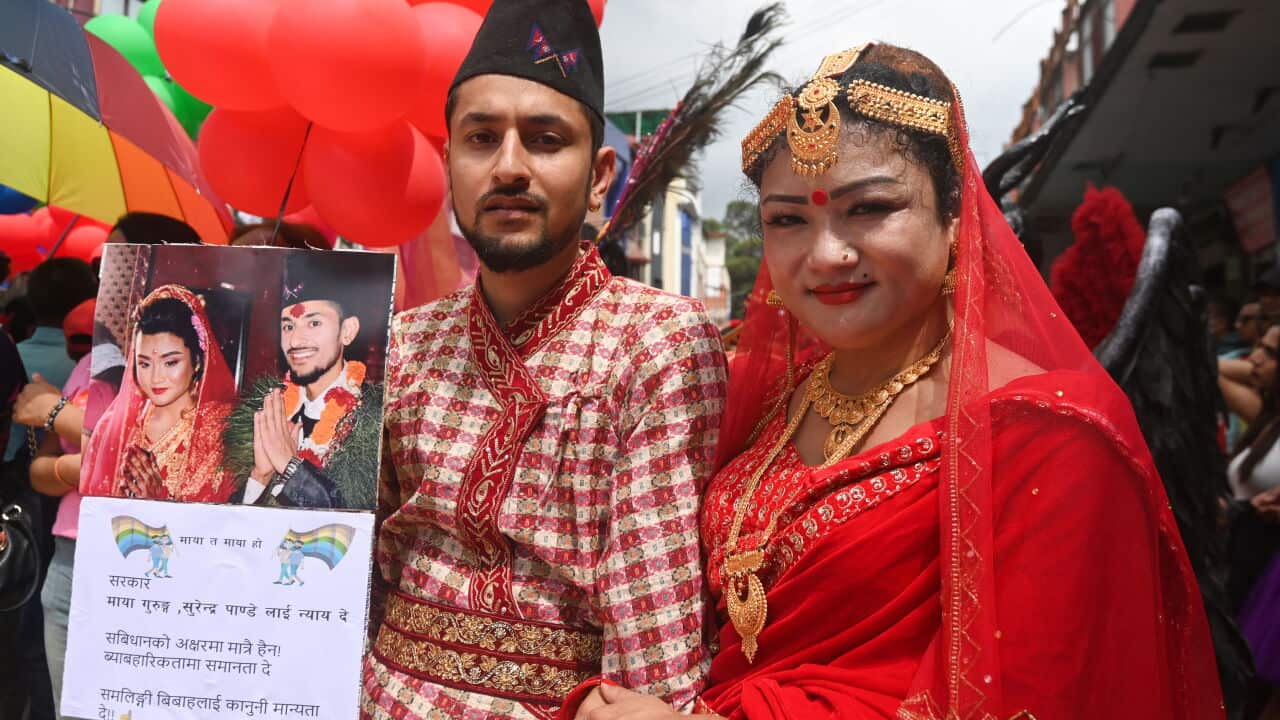Joy at Nepal’s first same-sex marriage, after couple waited seven years to be official Joy at Nepal’s first same-sex marriage, after couple waited seven years to be official
