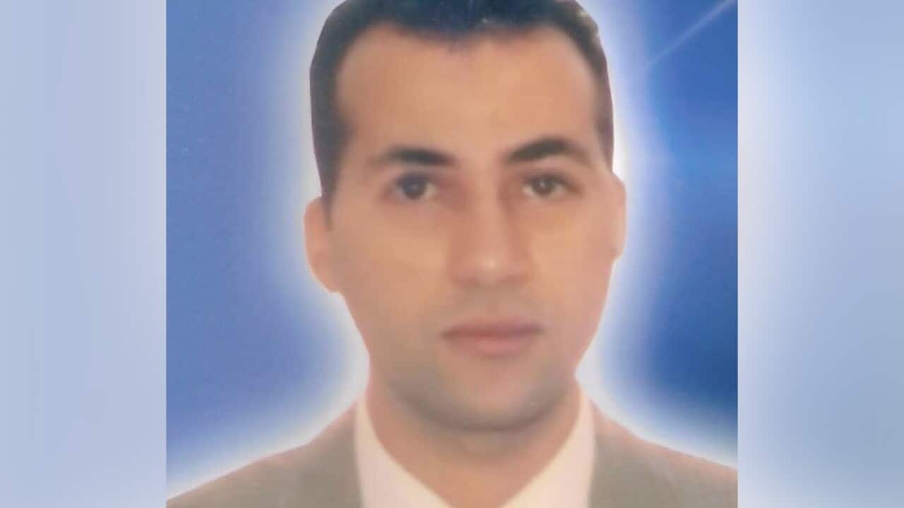 A younger Sayed Abdellatif posing for a photo