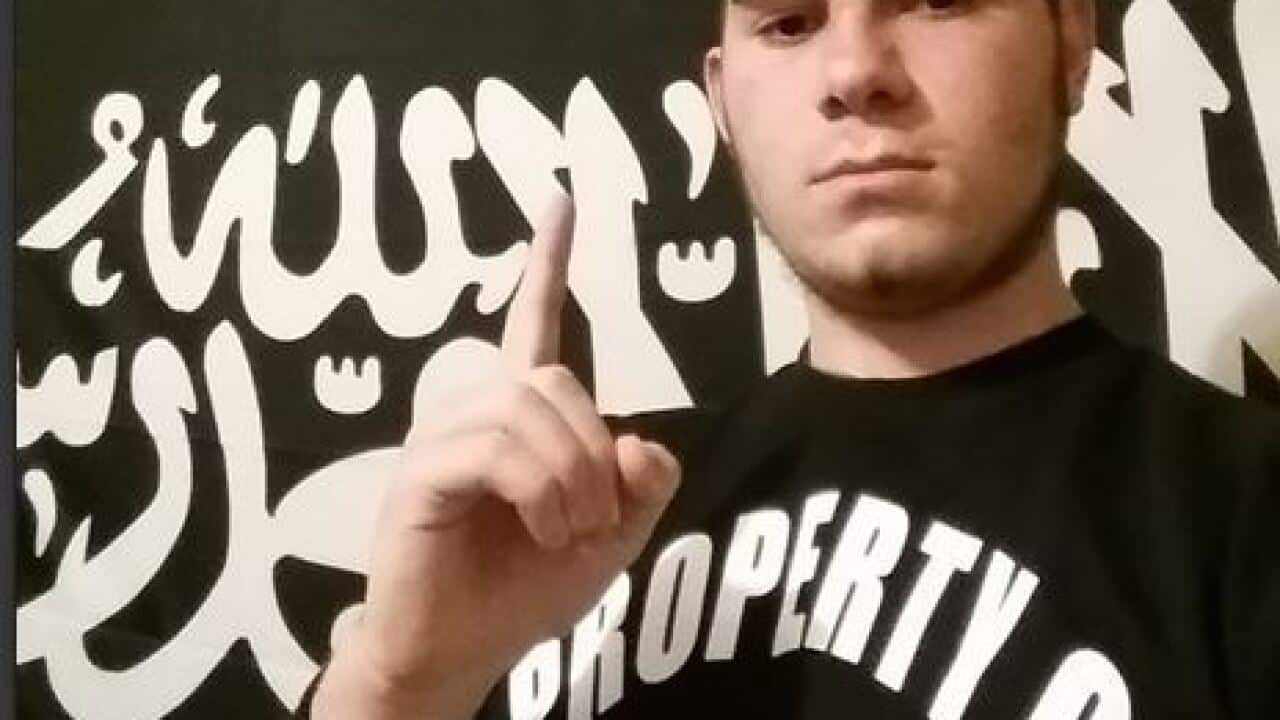 A supplied image obtained Saturday, April 18, 2015 shows alleged terror suspect Sevdet Besim. 