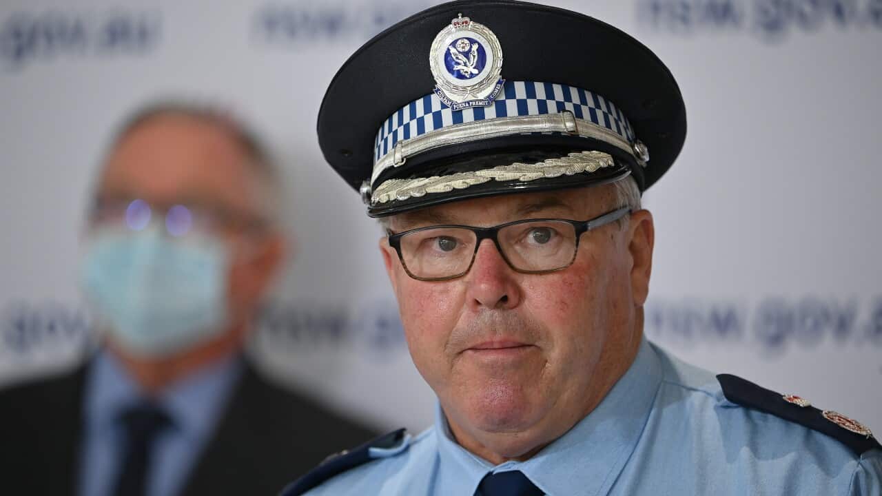 NSW Police Deputy Commissioner Gary Worboys says a man is assisting police following the incident.