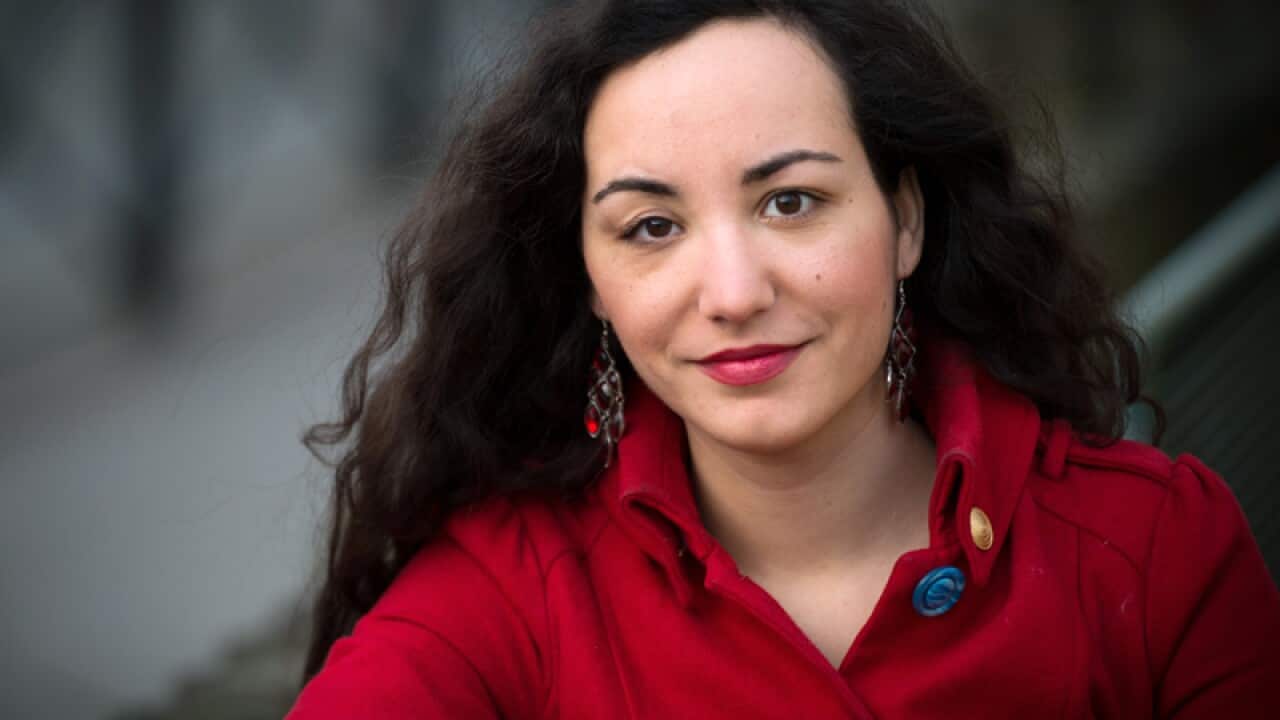 French candidate of the Mars One settlement project, Florence Porcel