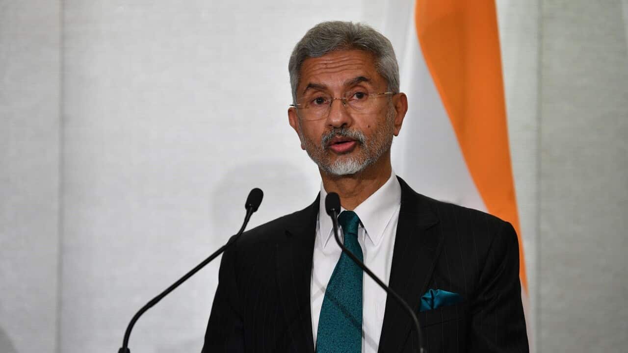 Indian Minister of External Affairs Dr S. Jaishankar (AAP) ARCHIVING