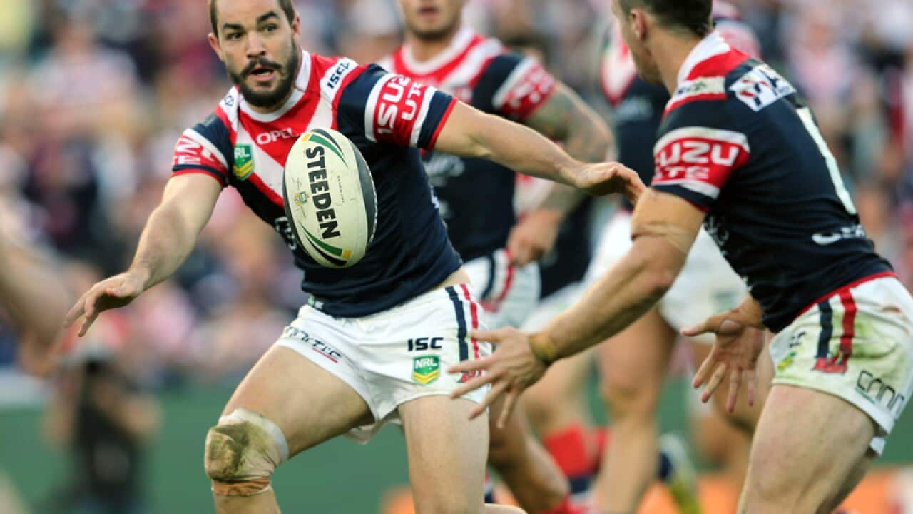 The entrance to Rugby League Central in Sydney