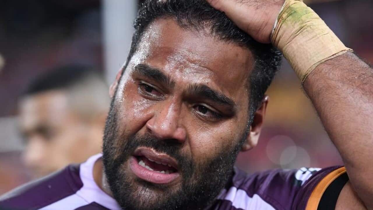 Sam Thaiday of the Broncos.