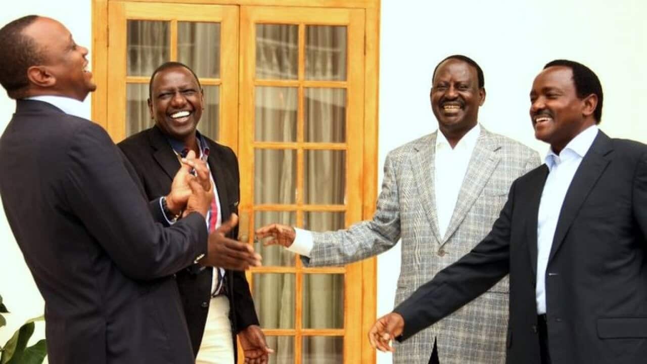 Viongozi wakisiasa wa Kenya katika Ikulu