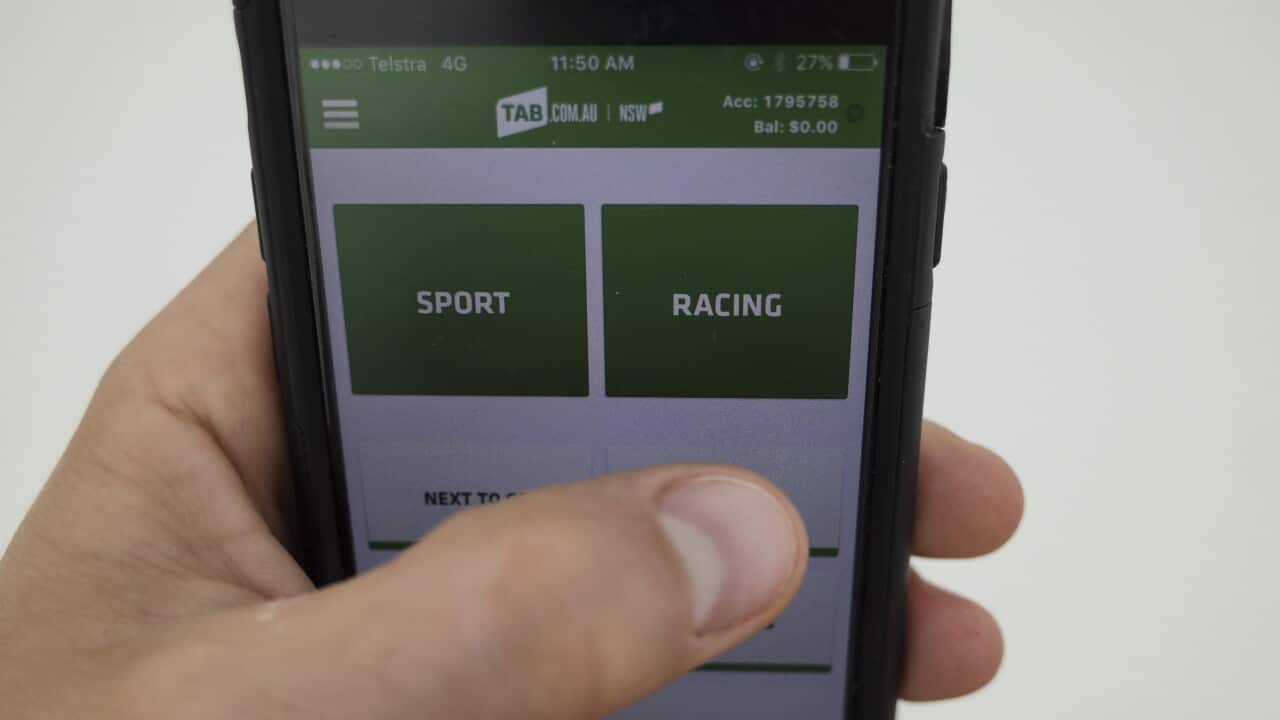 An online betting app