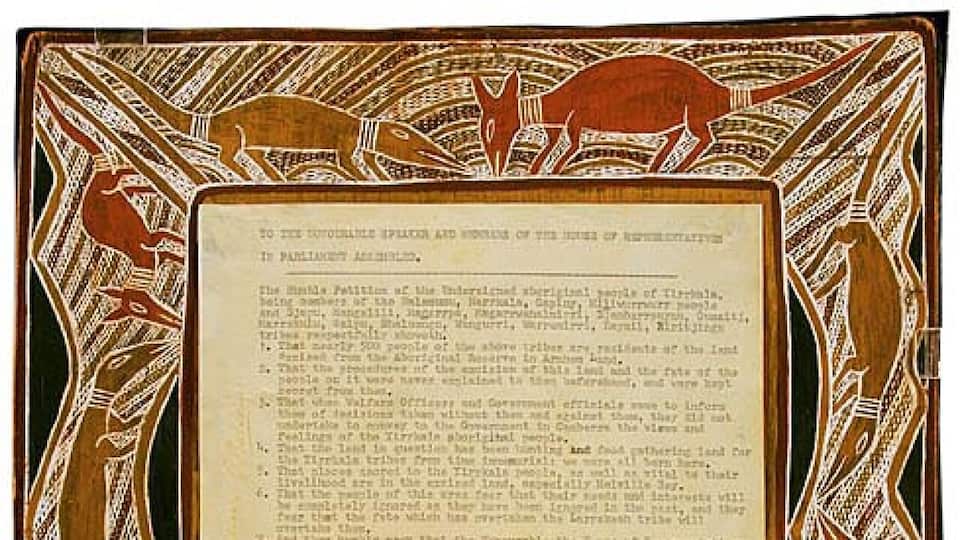 The Yirrkala Bark Petitions SBS NITV