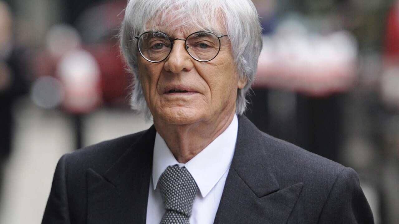 Formula One boss Bernie Ecclestone