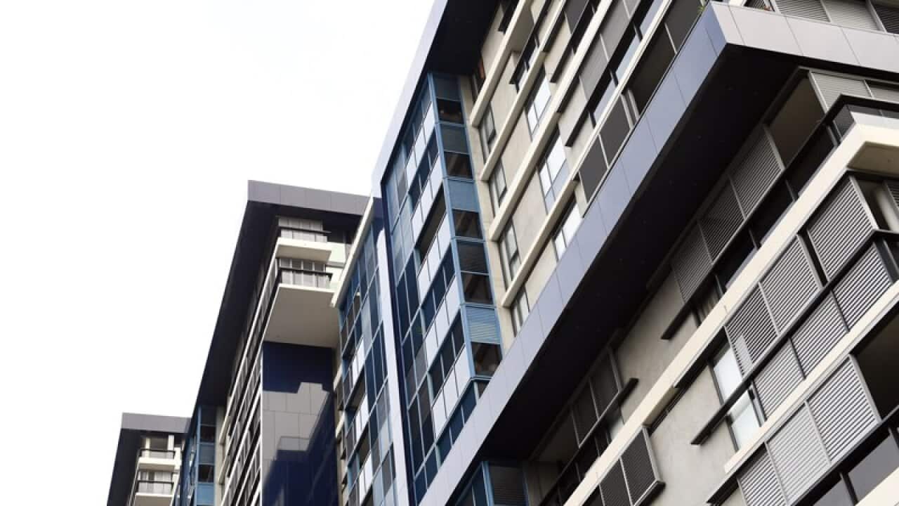 New apartment buildings in Sydney