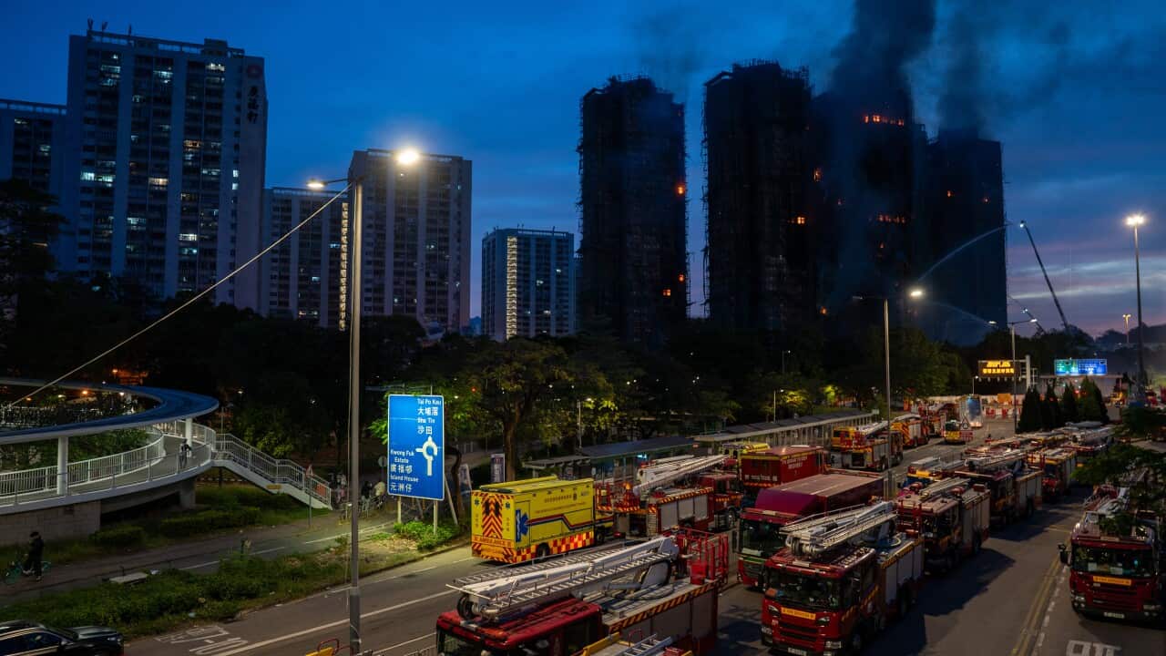Hong Kong Building Fire