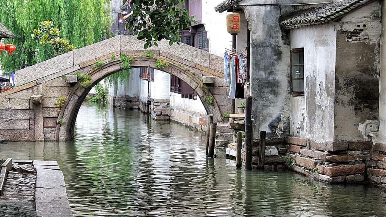 Ancient bridge in Suchow
