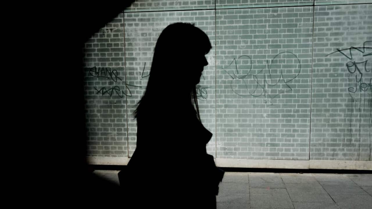female walking