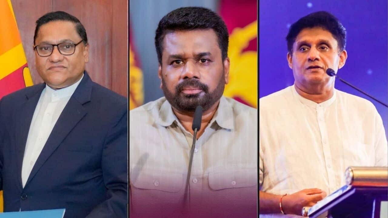 SBS Sinhala Sri Lanka Anura Kumara Dissanayake Vijitha Herath Sajith Premadasa on Bondi attack Australia.jpg
