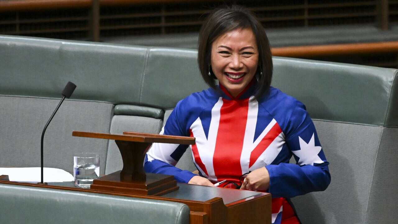 Indepdenent MP for Fowler Dai Le in Parliament