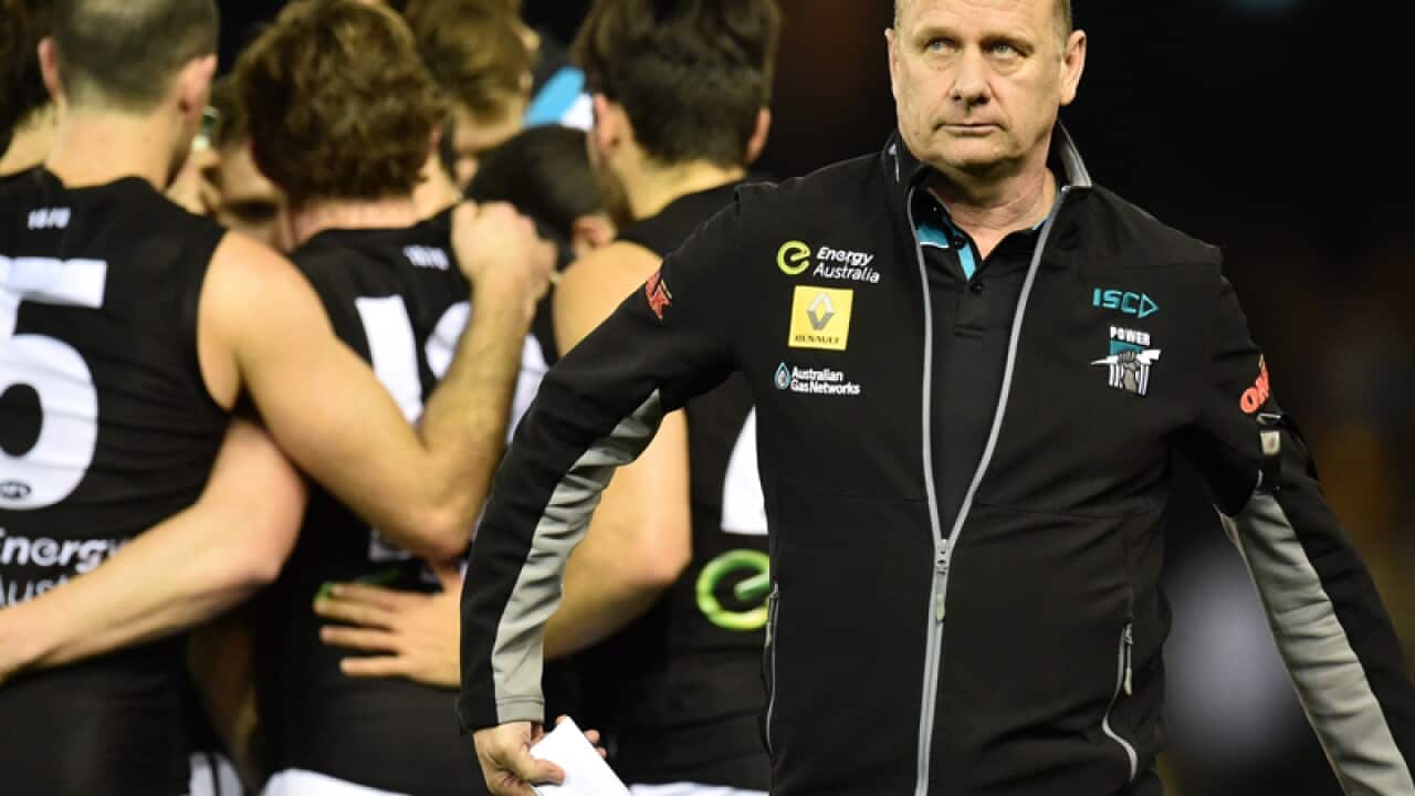 Port Adelaide Power coach Ken Hinkley