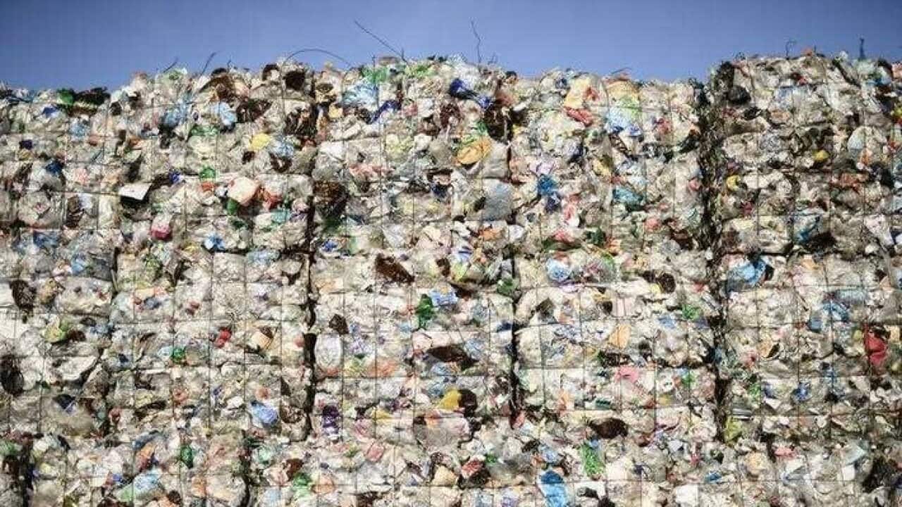 Plastic garbage