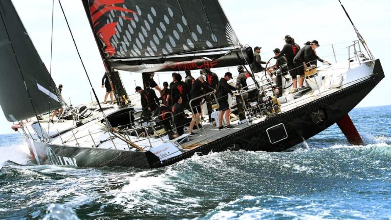 LDV Comanche during a practice sail