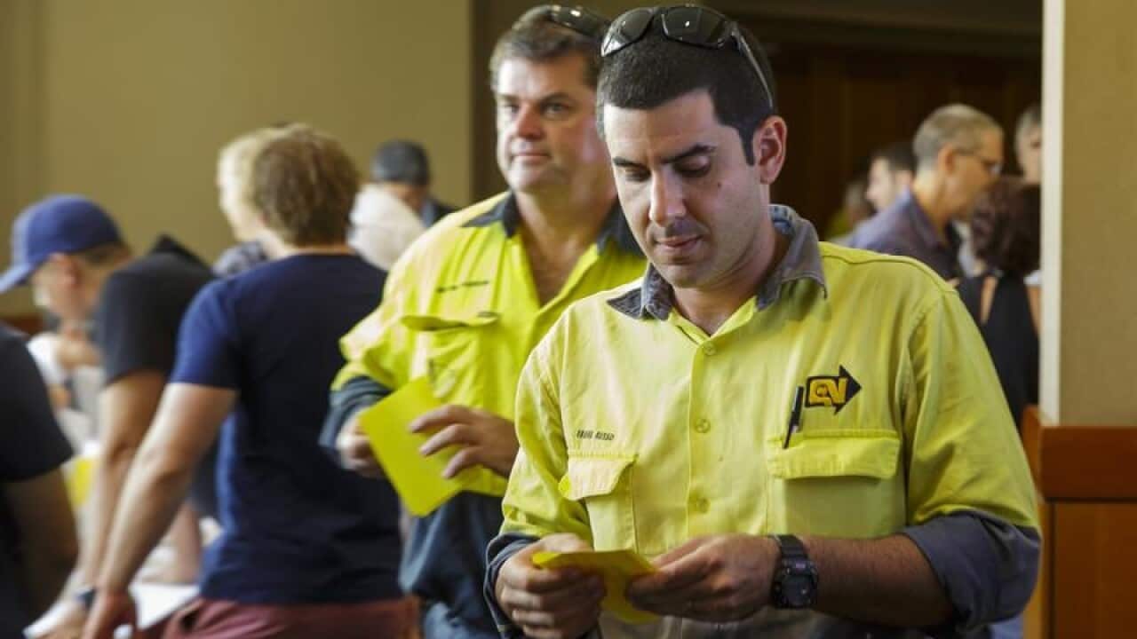 Queensland Nickel creditors and observers meeting after the collapse.