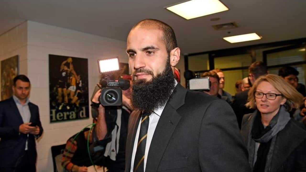 Richmond Tigers defender Bachar Houli