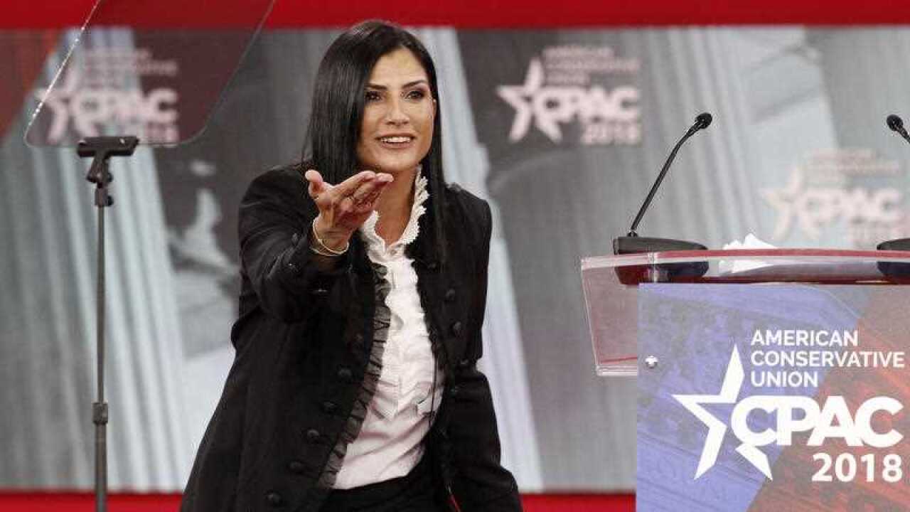 ana Loesch, spokeswoman for the National Rifle Association, speaks at the Conservative Political Action Conference (CPAC).