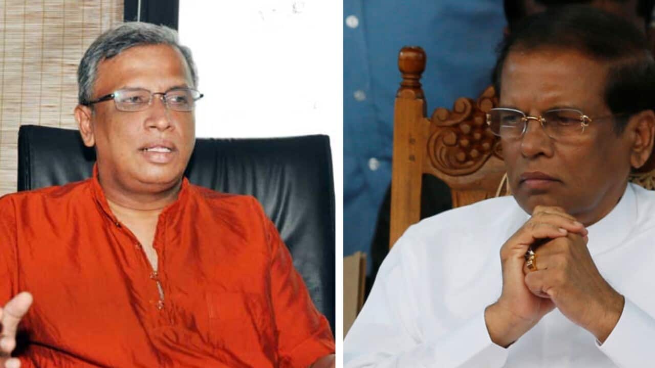 M.A. Sumanthira_ Maithripala Sirisena