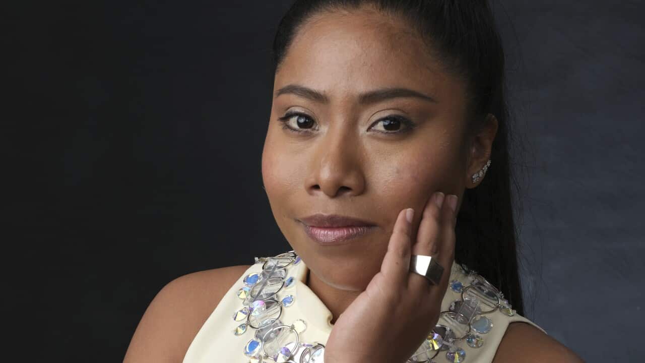 Yalitza Aparicio poses for a portrait at the 91st Academy Awards Nominees Luncheon at The Beverly Hilton Hotel on Monday, Feb. 4, 2019, in Beverly Hills, Calif. (Photo by Chris Pizzello/Invision/AP)