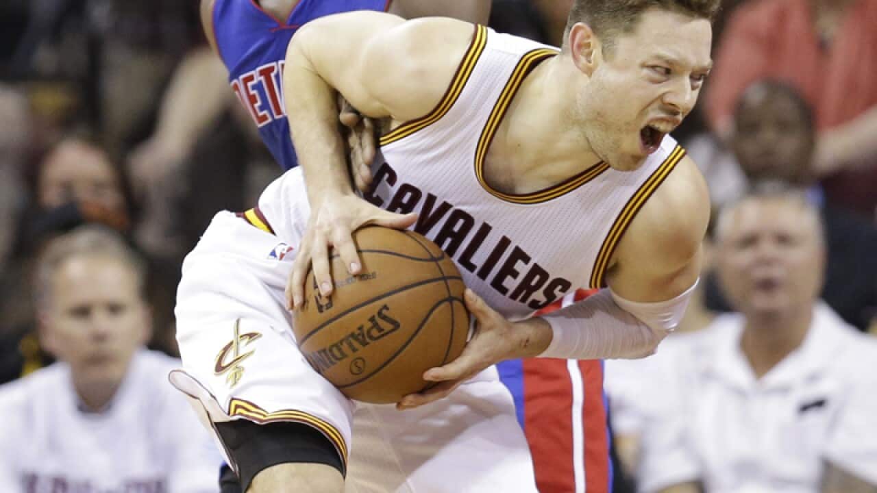 Cleveland Cavaliers' Matthew Dellavedova