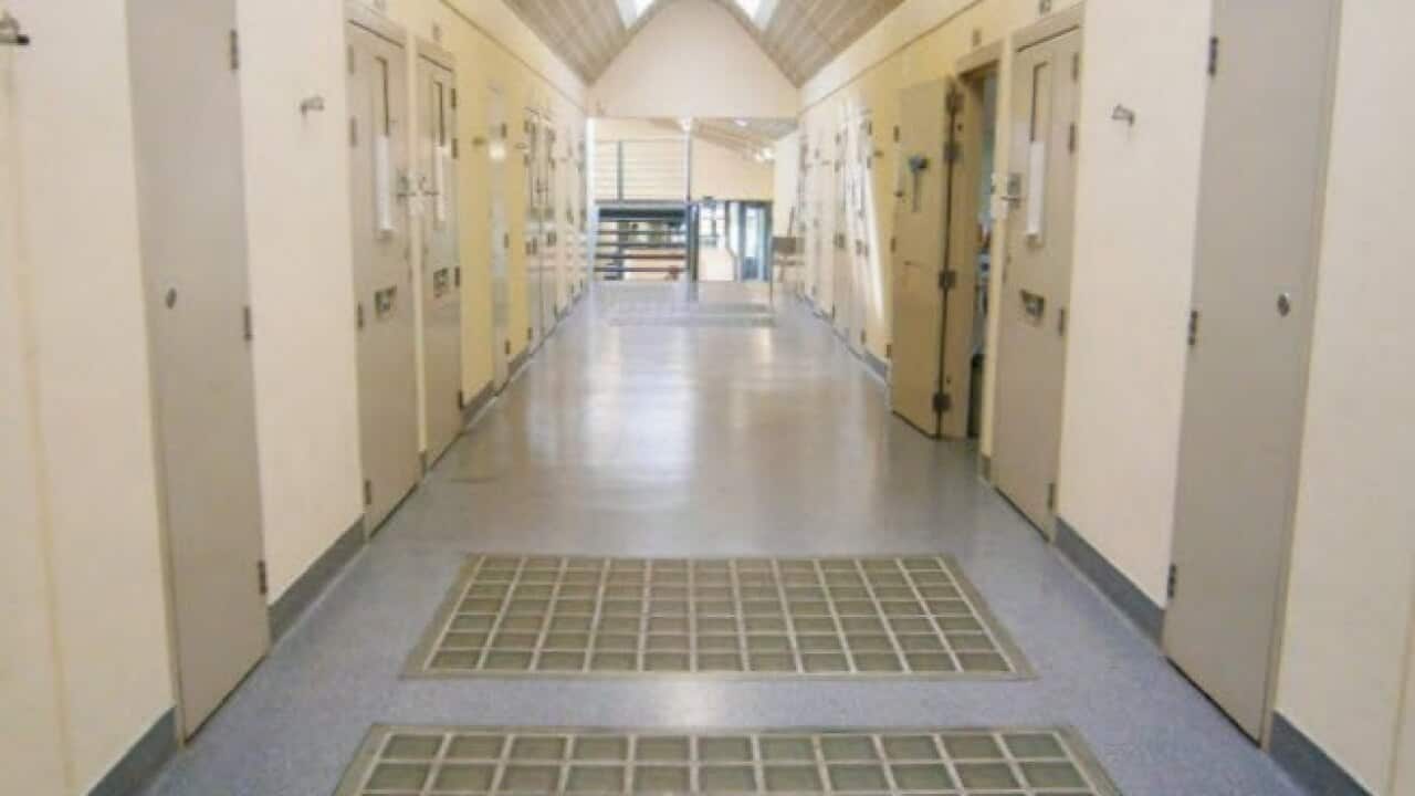 Cells in Bandyup Women's prison.