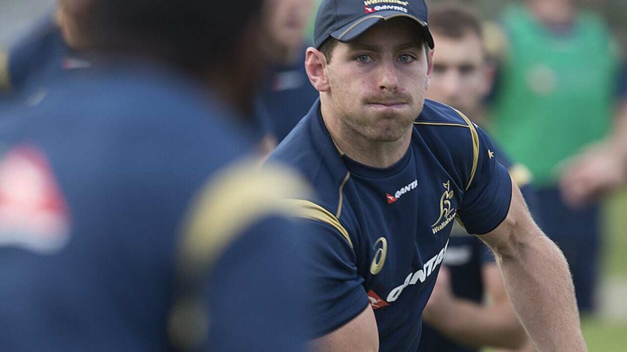 Wallabies half Bernard Foley