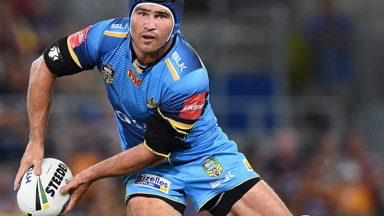 Gold Coast Titans captain Nathan Friend