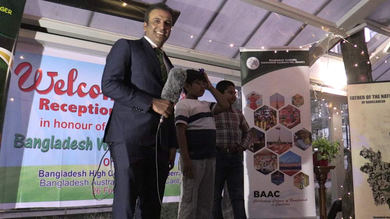 Zaved Omar Belin , Manager Bangladesh Women cricket team