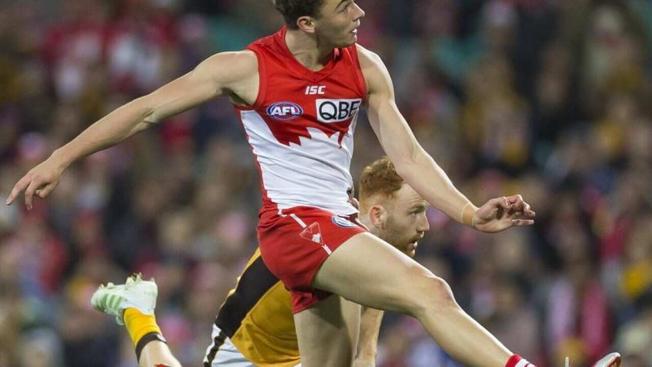 AFL SWANS HAWKS HAYWARD