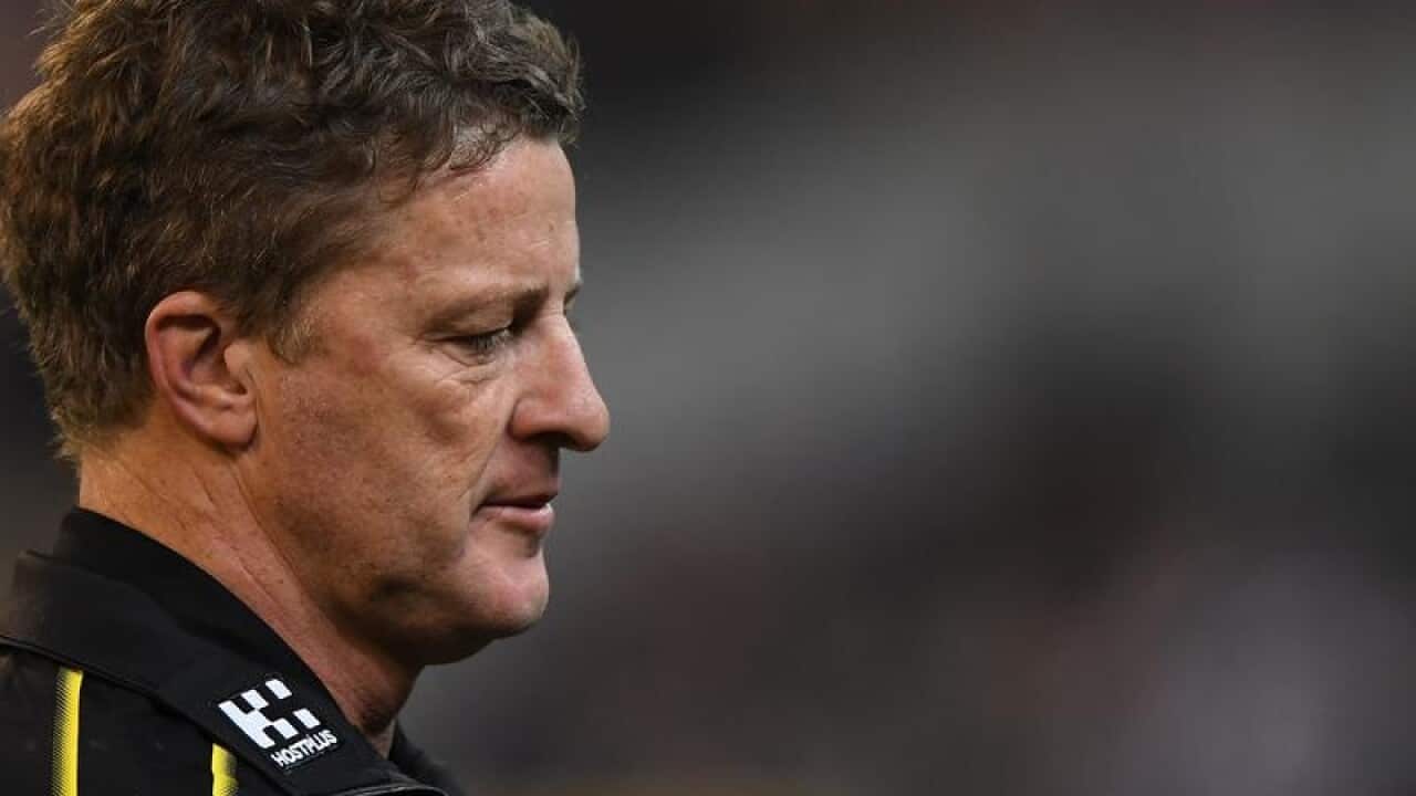 Coach of the Tigers Damien Hardwick