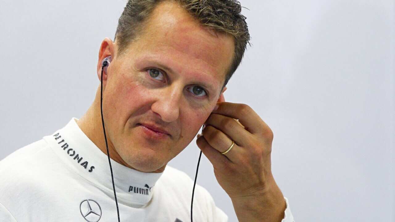 German Formula One driver Michael Schumacher