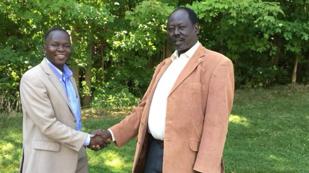 Philip Aguer and Manyok Ayuen