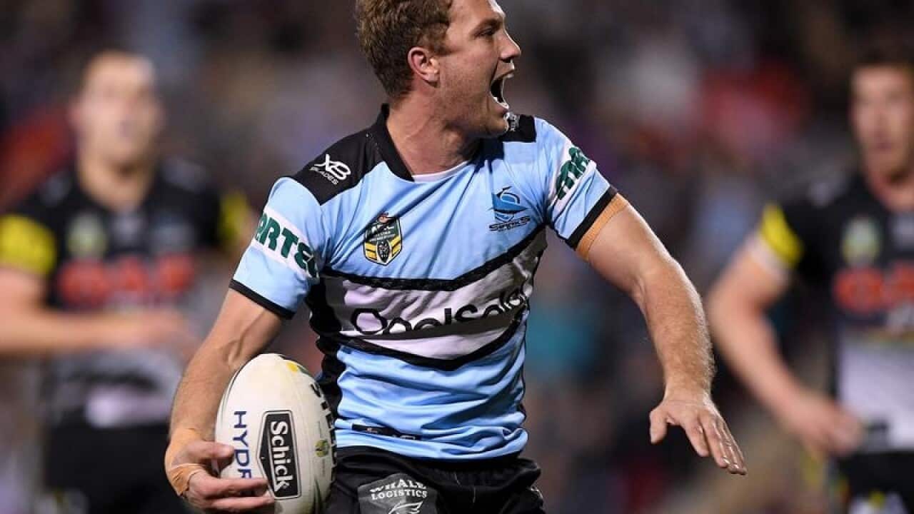 Cronulla-Sutherland Sharks five-eighth Matt Moylan