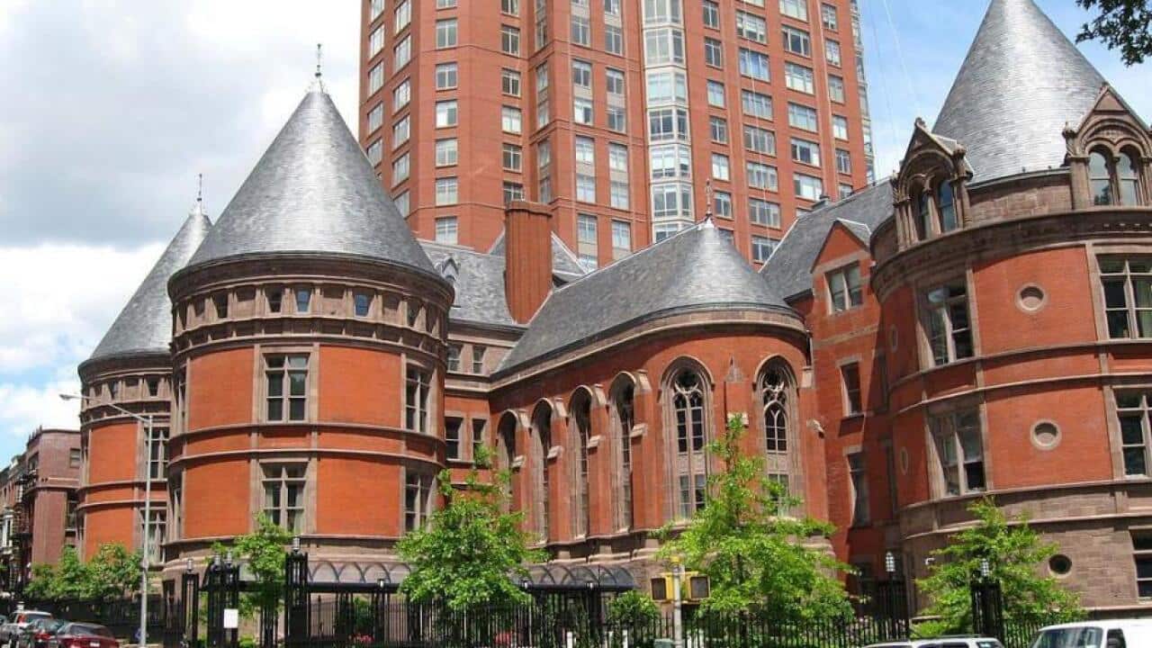 The 19th-century New York Cancer Hospital is now a luxury condo building rebranded as 455 Central Park West. (Jim Henderson/Wikimedia Commons)