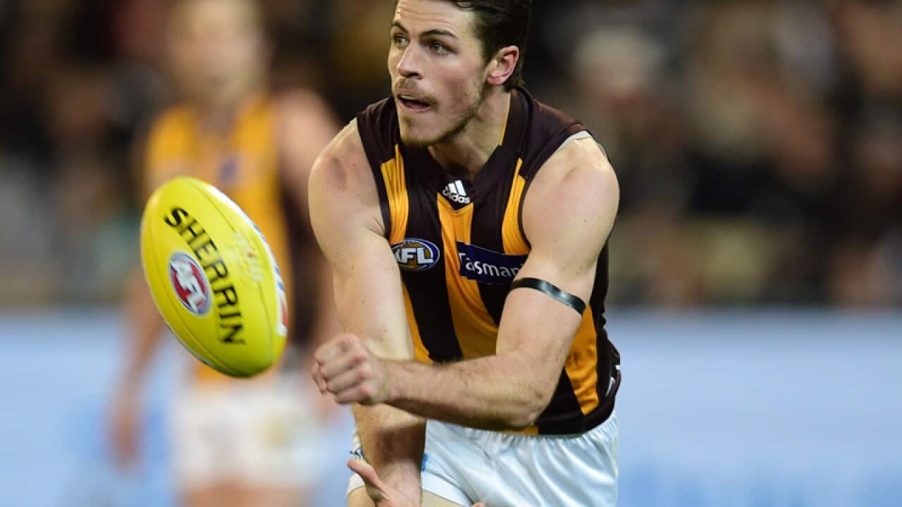 Hawthorn Hawks player Isaac Smith