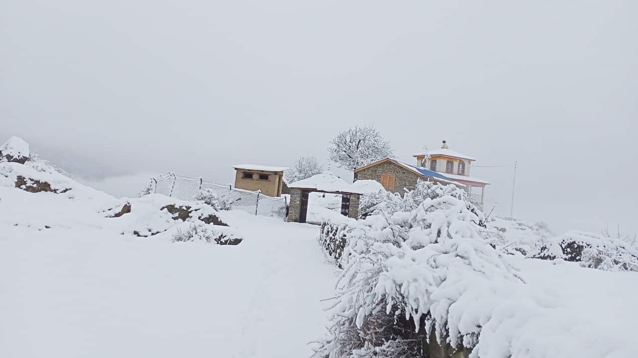 Nepal Snowfall