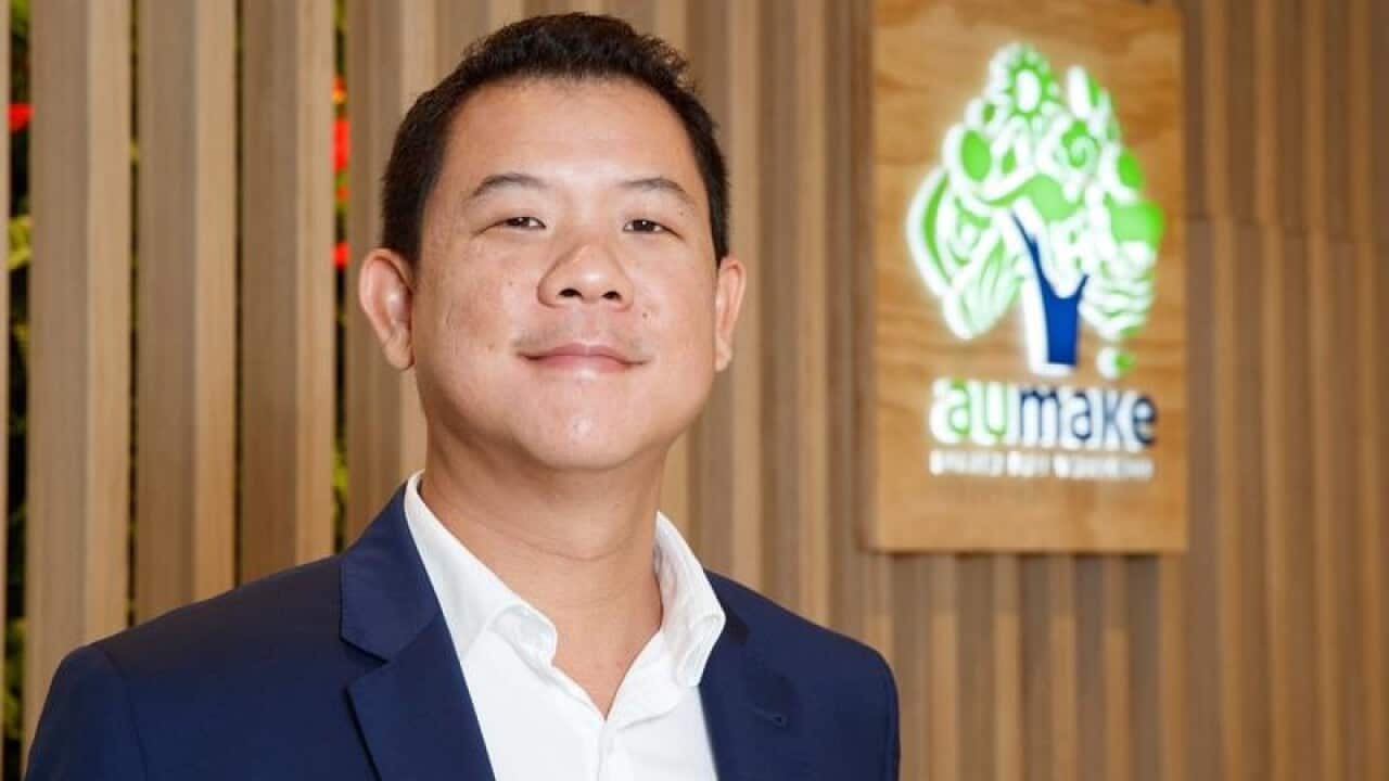 A supplied image of Aumake chairman Keong Chan.