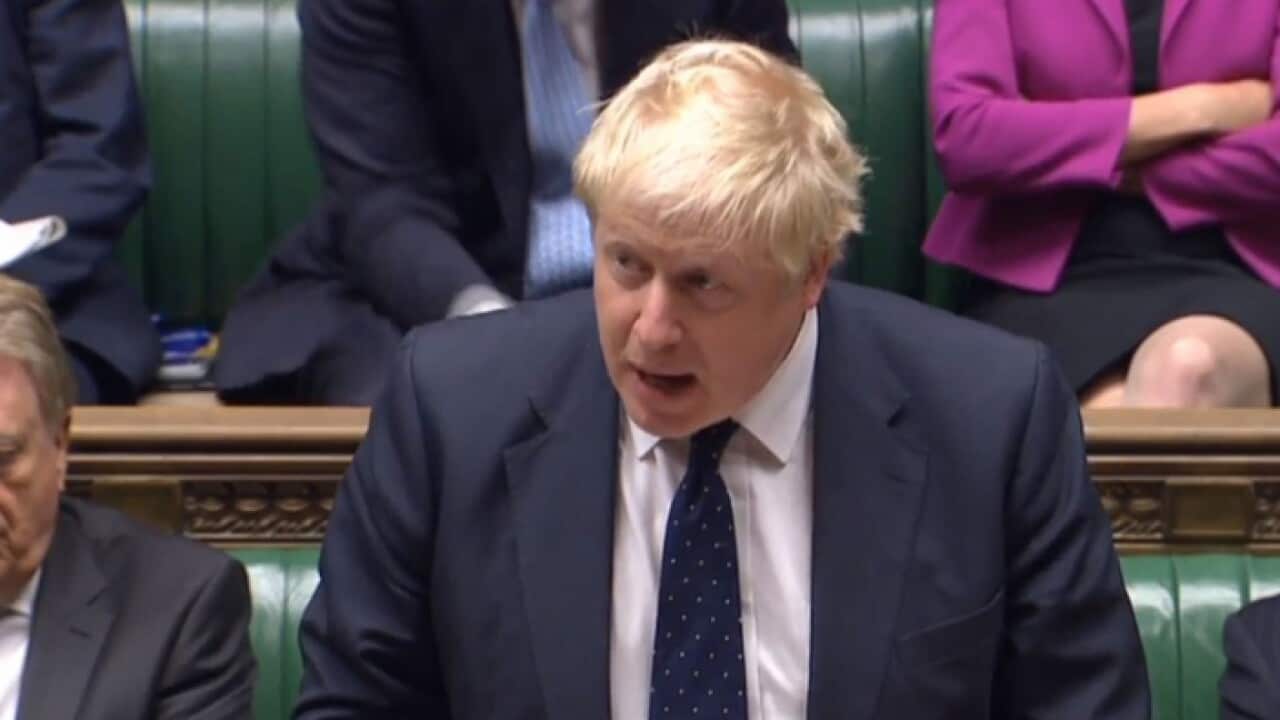 British Foreign Secretary Boris Johnson