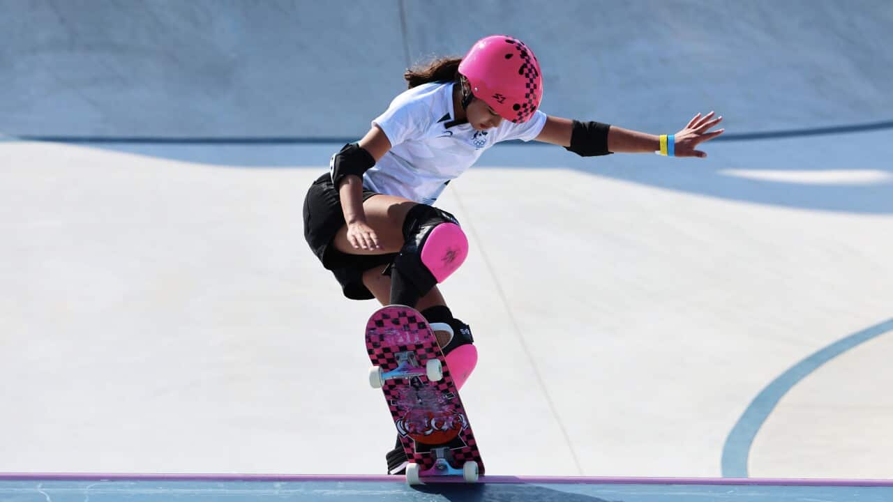 Arisa Trew in action (Getty)