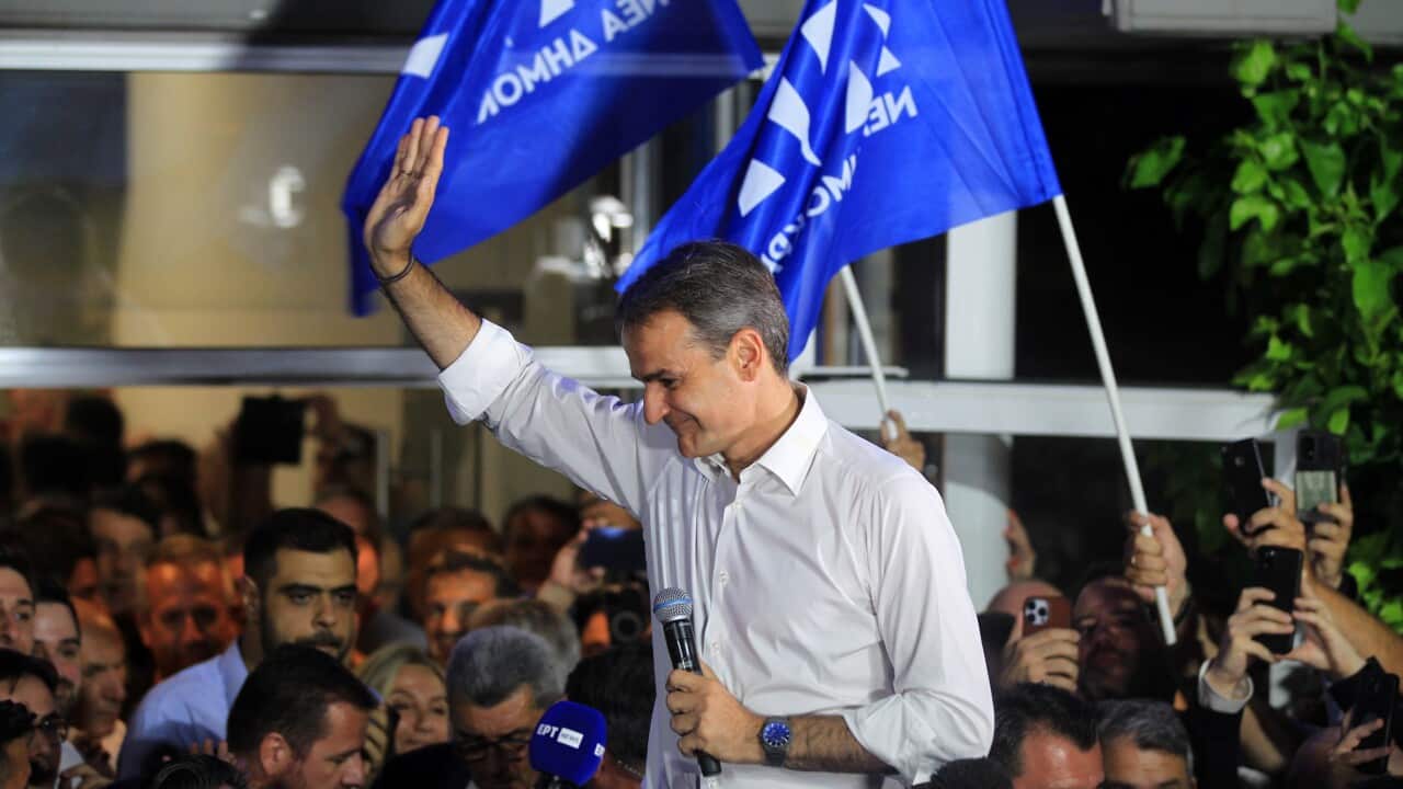 GREECE ELECTIONS - Kyriakos Mitsotakis