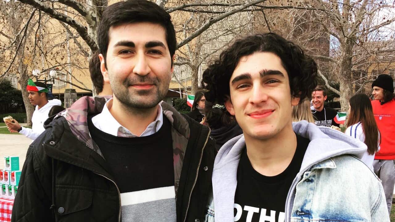 Sahid (L) and Gianni