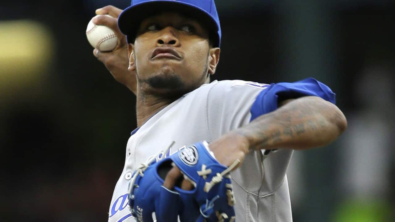 Kansas City Royals pitcher Yordano Ventura