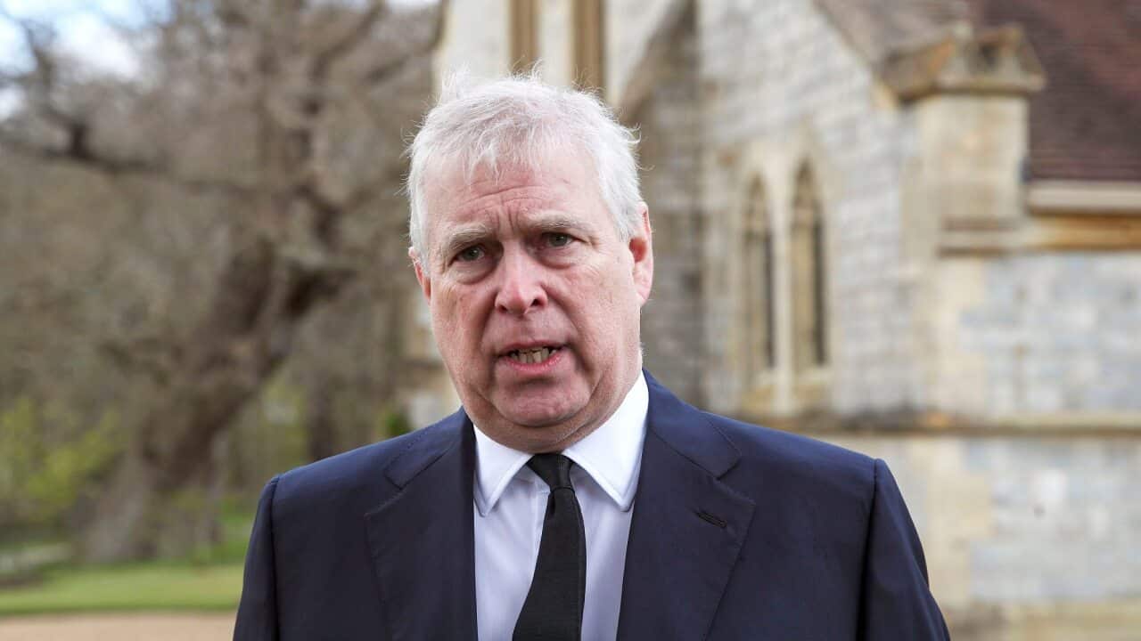 Queen Elizabeth II's second son, Prince Andrew.